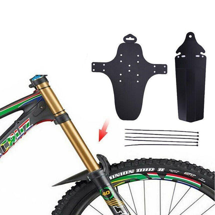 Seller 1Set Bicycle Mud Guard MTB Front And Rear AZ Bike Mountain - Aimall