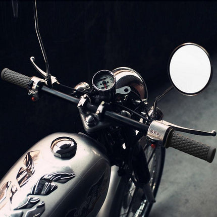 Motorcycle Rubber Gel Hand Grips For 7/8in 22mm Handlebar Sports Bike Universal - Aimall