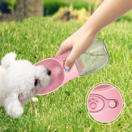 Astraz Dog Pet Water Bottle Hybrid Outdoor Drinking Travel Cat Puppy Cup Fashion - Aimall