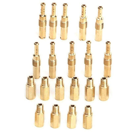 20X Carburetor Main Jet & Slow Pilot Jet Kit Set For PWK Keihin OKO CVK Type - Aimall