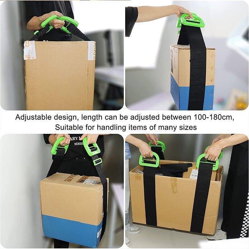Lifting & Moving Strap Furniture Carrying Belt Heavy Moving Rope W ...