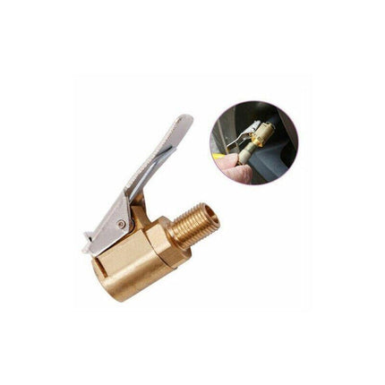 2PCS 8MM Car Tyre Wheel Tire Air Chuck Inflator Pump Valve Clip Connector Adapte - Aimall