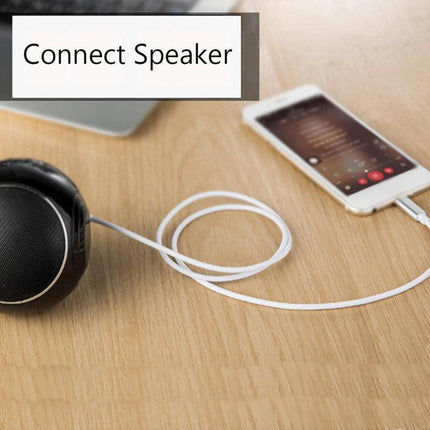 For iPhone to 3.5mm Aux Audio Adapter Cable Cord Jack iPhone 12 11 Pro 8 7 Plus - Aimall