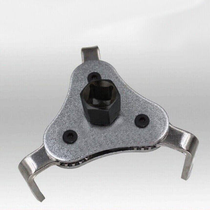 3 Leg Oil Filter Removal Wrench Tool Auto Engine- 1/2" & 7/8'' Drive 60mm-110mm - Aimall