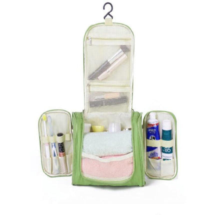 Makeup Bag Travel Cosmetic Toiletry Case Hanging Storage Large Bag Organizer AU - Aimall
