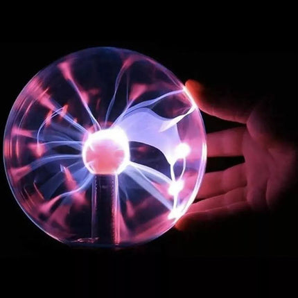 Magic Plasma Ball Touch USB Lamp Electric Globe Night Light Glass Lighting 14CM - Aimall