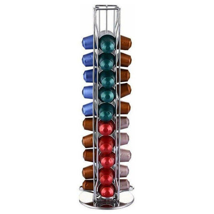 40 Nespresso Coffee Capsules Pod Holder Stand Dispenser Rack Storage Capsule AU - Aimall