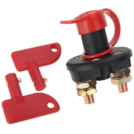 2PCS Battery Car Off Spare Switch Universal Key Cut Power Isolator Kill AU Stock - Aimall