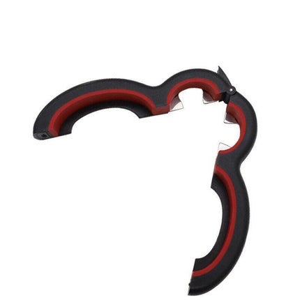 Multi 6 in 1 Bottle Opener Jar Can Manual Cap Lid Twist Off Gadget Kitchen Tool - Aimall