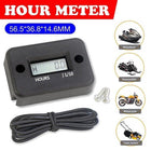 Inductive Waterproof Hour Meter Dirt Ski Gas Engine For Marine ATV Motorcycle AU - Aimall