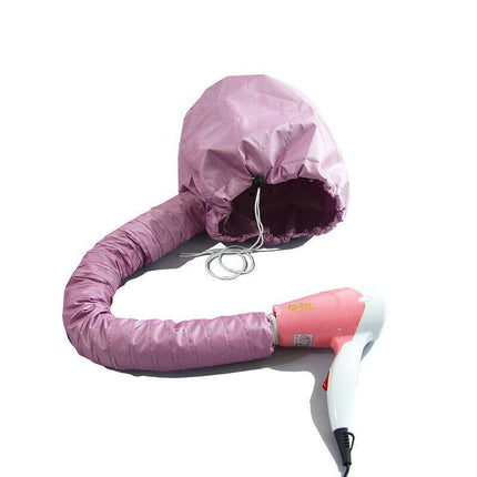 Bonnet Hair Drying Cap Hat Hood Soft Womens Blow Dryer hairdressing tool Home AU - Aimall