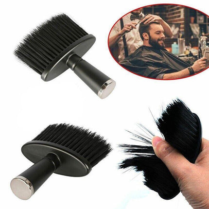 Neck Face Duster Salon Barber Shaving Brush Clean Hairdressing Accessories - Aimall