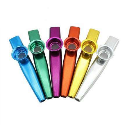 Kazoo Musical Instrument Guitar Partner Flute Diaphragm Mouth Flute Harmonica AU - Aimall