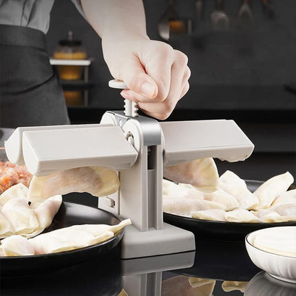 Automatic Dumpling Mould Machine Double Head Press Dumpling Press Dumpling Maker - Aimall