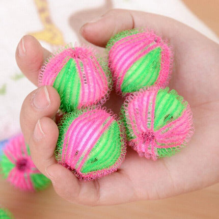 6PCS Wash Ball Grabbing For EA Lint Laundry Hair Cleaning Fluff Washing Machine - Aimall