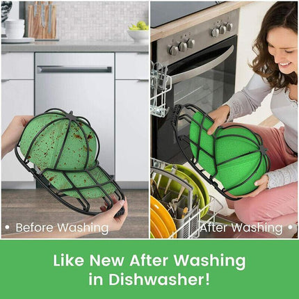 Hat Washer Baseball Hat Cleaner Cap Washer Hat Washing Cage Holder Frame AU - Aimall