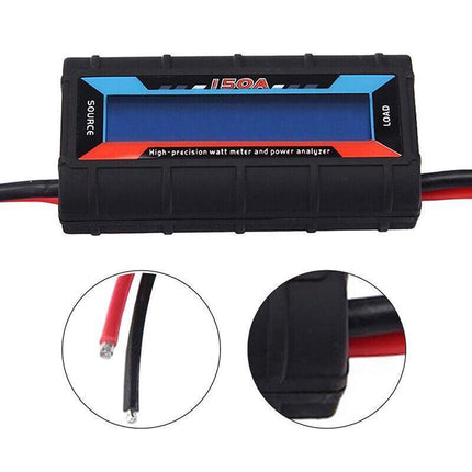 150A Digital LCD Amp Watt Meter Power Analyser Solar Caravan AU - Aimall