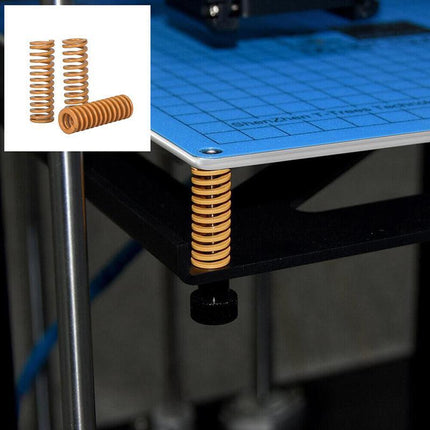 4PCS 3D Printer Flat Bed Die Springs Level Upgrade Kit Ender 3 Pro V2 CR-10 CR-X - Aimall