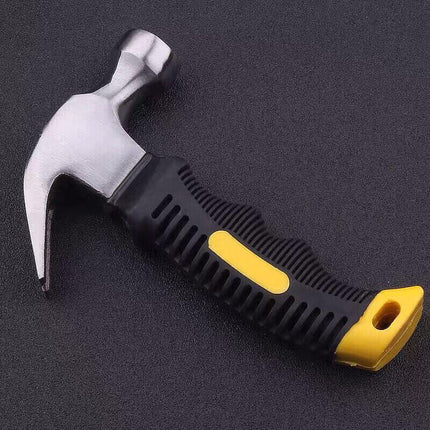 Stubby Claw Hammer Drop Forged Steel All Purpose Rubber Grip 8OZ Small Area AU - Aimall