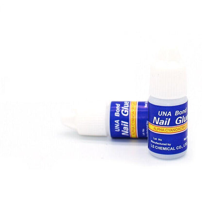 10PCS 3G Nail Art Glue Acrylic UV Gel Fake Nails Sticker Tip Polish Ma AU Stock - Aimall