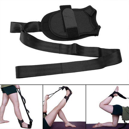 Yoga Stretching Strap Ankle Ligament Stretcher Belt Band Foot Drop Strap NEW - Aimall