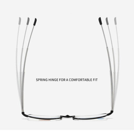 Universal Folding Reading Glasses Magnify Presbyopic Case Unisex 1.5 2 2.5 AU - Aimall