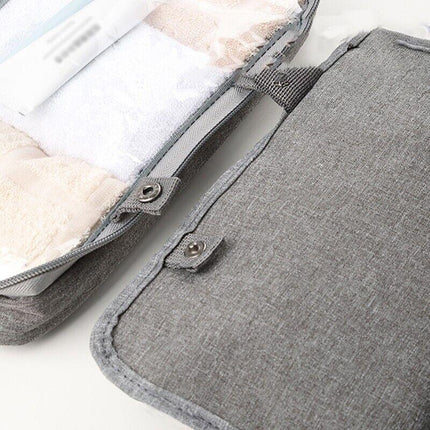 Large Hanging Hook Toiletry Bag Waterproof Travel Makeup Cosmetic Organizer Case - Aimall