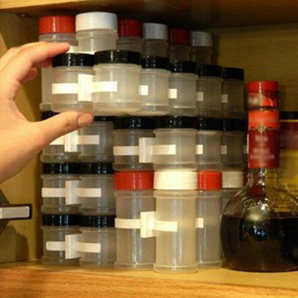2PCS Kitchen Spice Gripper Strip Jar Rack Organiser Storage Holder Wall - Aimall