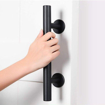 12" Barn Door Handle Sliding Flush Pull Wood Door Gate Hardware Stainless Steel - Aimall
