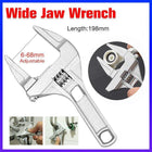 Wide Jaw Wrench Shifter Spanner 9-68mm Adjustable Light Duty Key Hand Tool Light - Aimall