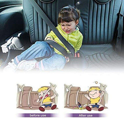 2PCS Car Safety Seat Belt Clip Adjuster Buckle Strap Stopper Clamps Comfort Safe - Aimall