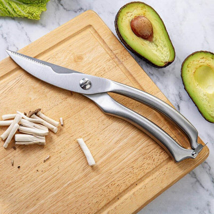 Knives Kitchen Shears Stainless Steel Poultry Fish Chicken Bone Kitchen Scissors - Aimall