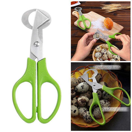 Pigeon Quail Egg Scissors Cracker Opener Cigar Cutter Tool Stainless Steel - Aimall