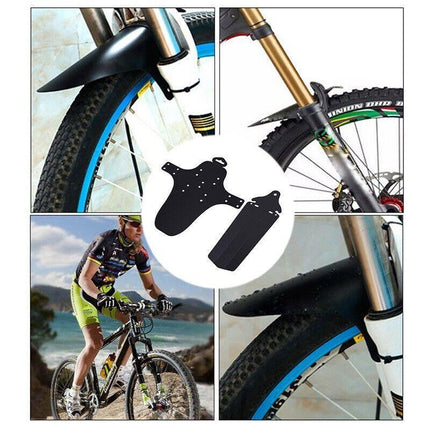 Seller 1Set Bicycle Mud Guard MTB Front And Rear AZ Bike Mountain - Aimall