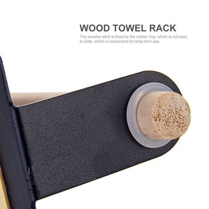 Under Cabinet Kitchen Roll Holder Paper Toilet Towel Storage Rack Self Adhesive - Aimall
