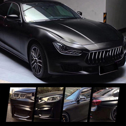 Car vinyl wrap carbon fiber matt satin glossy multi color car tint car sticker - Aimall