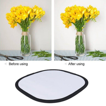 30CM White Balance Card Double Face Focus Folding 18% Gray+ Pure photography AU - Aimall