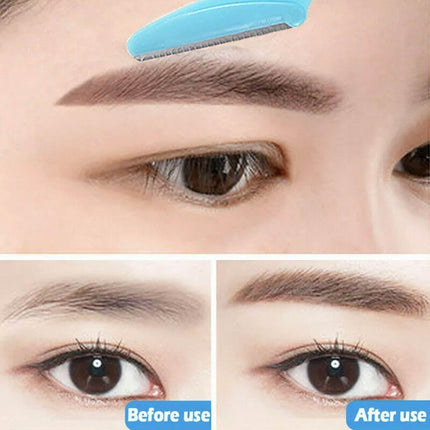 Facial Eyebrow Razor Trimmer Shaper Shaver Blade Knife Hair Remover inkle AU - Aimall