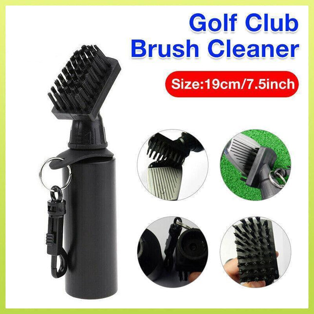 1PC Golf Club Cleaning Brush Reel Groove Cleaner With Extrusion Water Bottle AU - Aimall