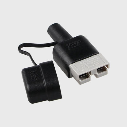 4PCS Waterproof 50A Anderson Plug Dust Cable Sheath Cover Black With Cap New AU - Aimall