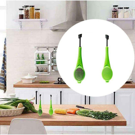Tea Infuser Loose Tea Leaf Strainer Silicone Filter Diffuser Herbal Spice Reuse - Aimall