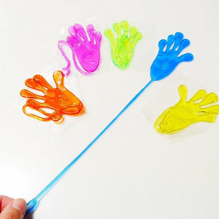 UP25xSticky Hands Stretchy Jelly Kids Toy Party Favour Novelty Gift Stock Filler - Aimall