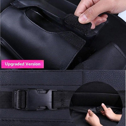 Car Seat Back Organiser Tidy Organizer Travel Kid Storage Bag Pocket Cup Holder - Aimall
