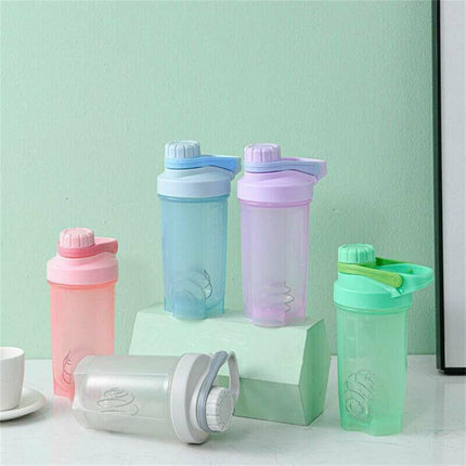 500ml Protein Powder Shake Ball Bottle Sport Mixer Shaker Mixing Drinking Cup AU - Aimall