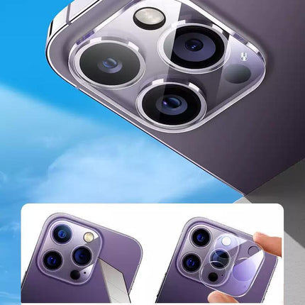 2PCS Back Camera Lens Tempered Glass Protector For iPhone 14 Pro Max Plus - Aimall