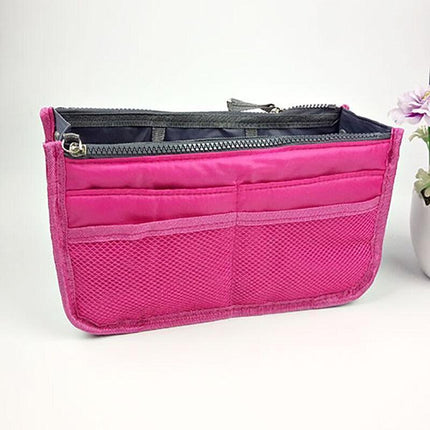 Bag Insert Organiser Handbag Women Travel Makeup Purse Wallet Pouch Organiser AU - Aimall