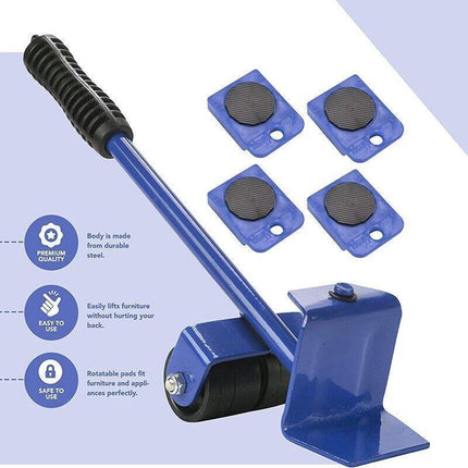 Furniture Lifter Heavy Roller Move Tool Set Moving Wheel Mover Sliders Kit AU - Aimall