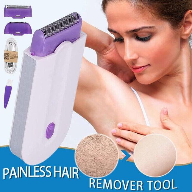 HOT SALE Silky Smooth Hair Eraser Painless Hair Remover Tool 2022 AU Stock Xmas - Aimall