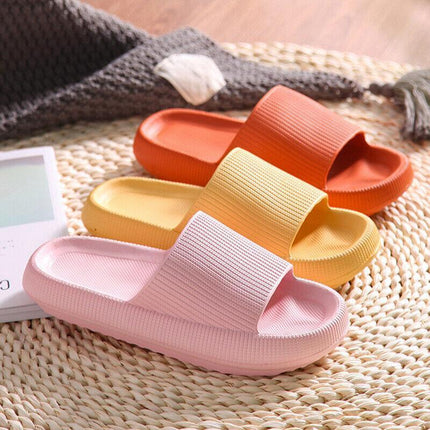 PILLOW SLIDES Sandals Ultra-Soft Slippers Extra Soft Cloud Shoes Anti-Slip AU - Aimall