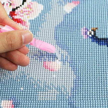 5D Resin Diamond Painting Pen Resin Point Drill Pens Cross Stitch DIY Craft Art - Aimall